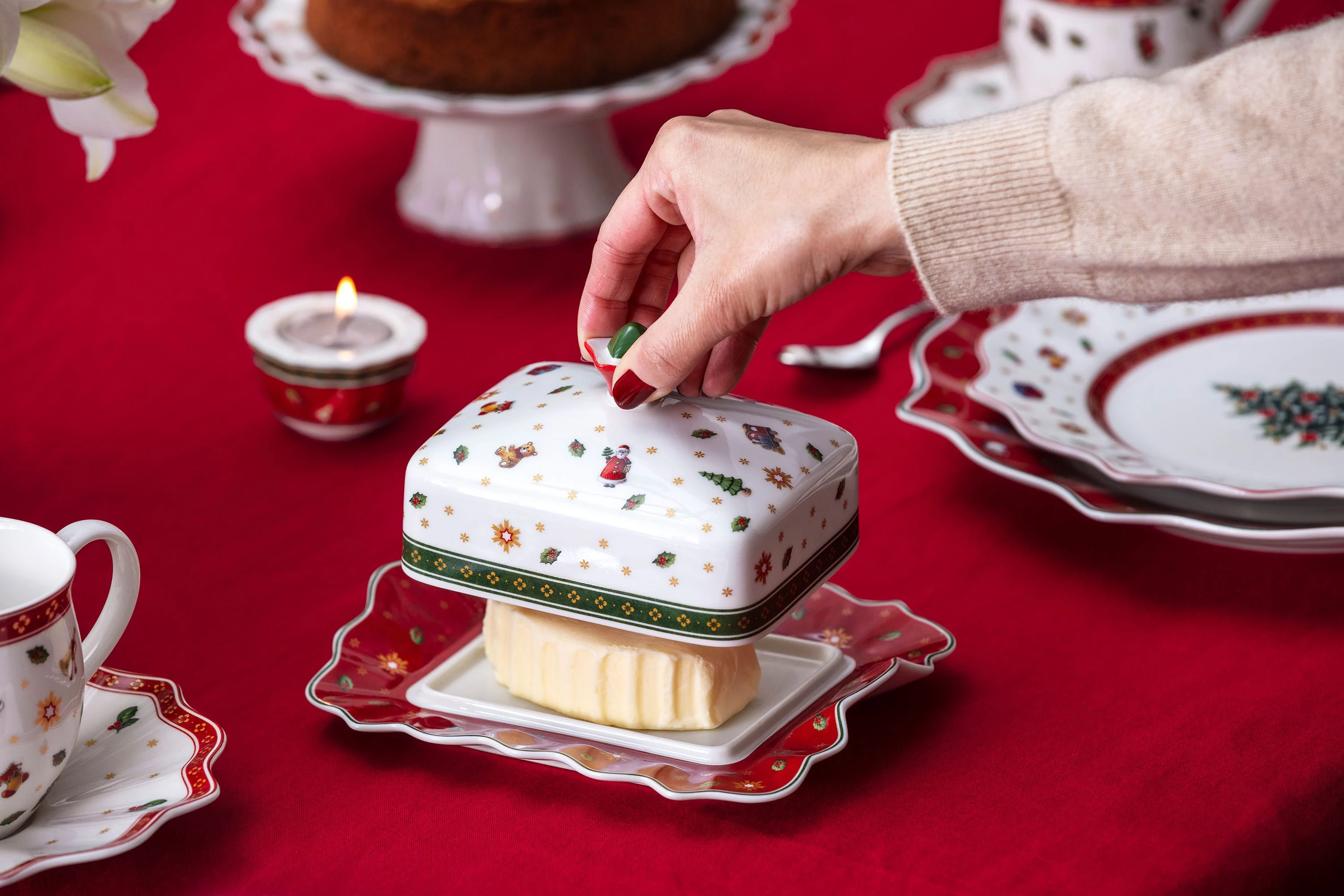 Villeroy & Boch butter dishes
