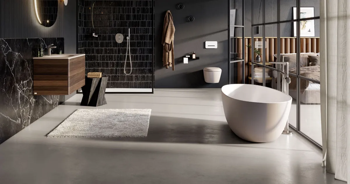 Badezimmer Keramik: Eleganz und Funktionalität für Ihr Traum-Bad () Badezimmer Keramik: Eleganz und Funktionalität für Ihr Traum-Bad