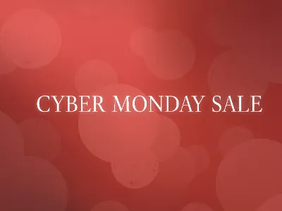 cyber monday promo header image
