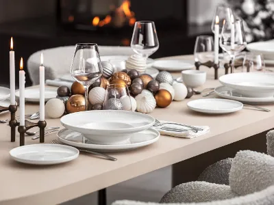 Minimalist tableware for discerning tastes