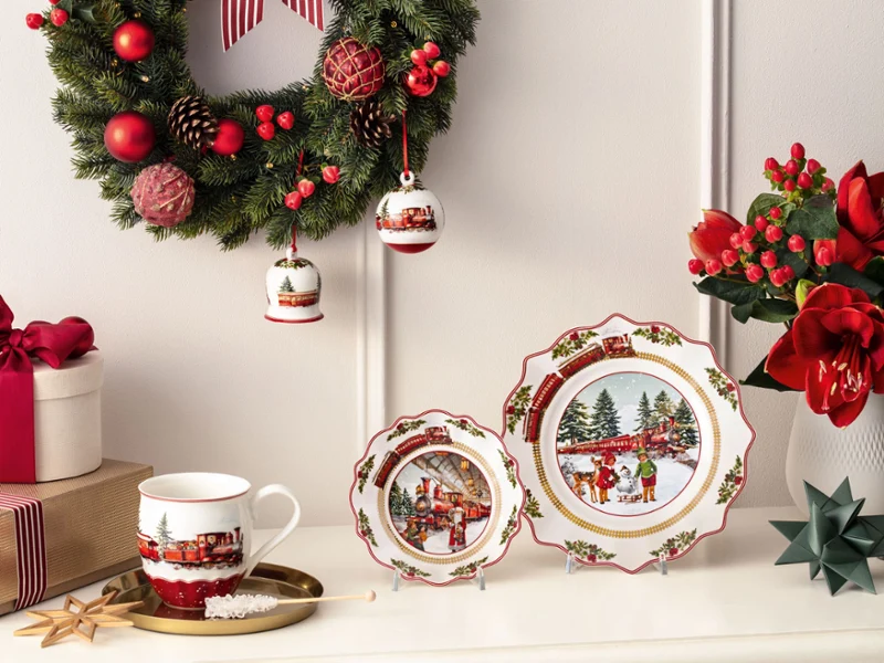 【多用途】Villeroy&Boch アスパラプレート Xmas 多用途】Villeroy&Boch アスパラプレート Xmas Christmas ideas for