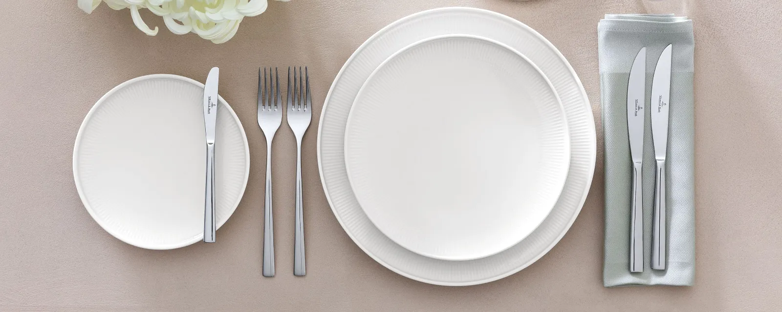 Minimalist tableware for discerning tastes